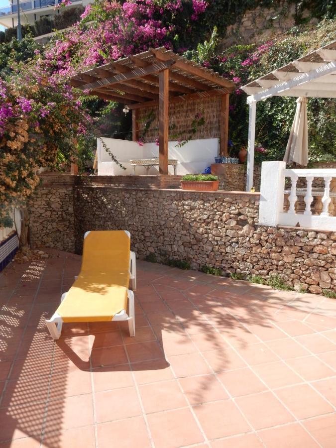 Beach Villa ,Nerja, Seaview, Pool, 3 Bedrooms, Huge Terrace And Garden Esterno foto